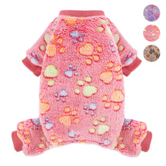Yikeyo dog sweater rose XXXS front view offers cozy warmth for teacup breeds