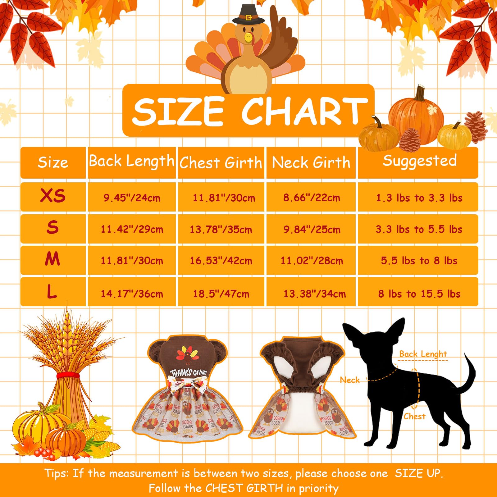 Yikeyo eye-catching-thanksgiving-print ideal for holiday photos.
