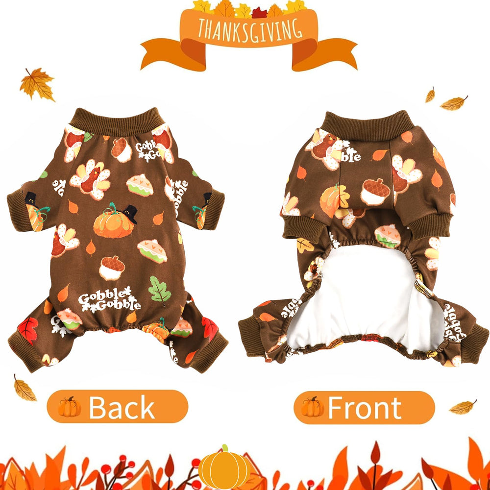 Yikeyo pet jumpsuit in soft cotton blend, lightweight warmth for fall