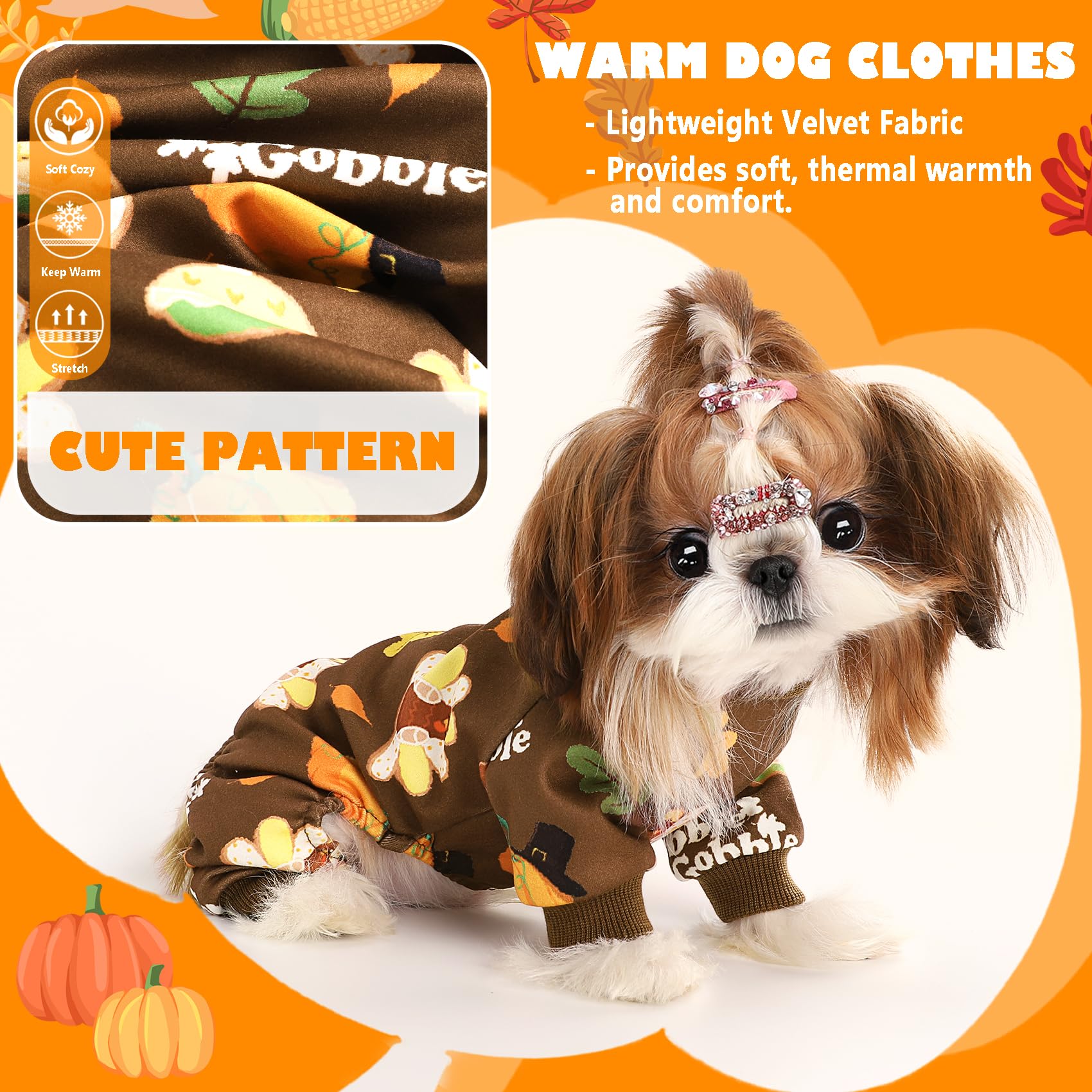 Yikeyo pumpkin maple leaf pattern adds autumn charm