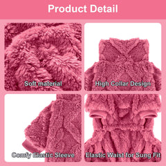 Yikeyo winter dog clothes on Chihuahua highlight warm, cozy comfort