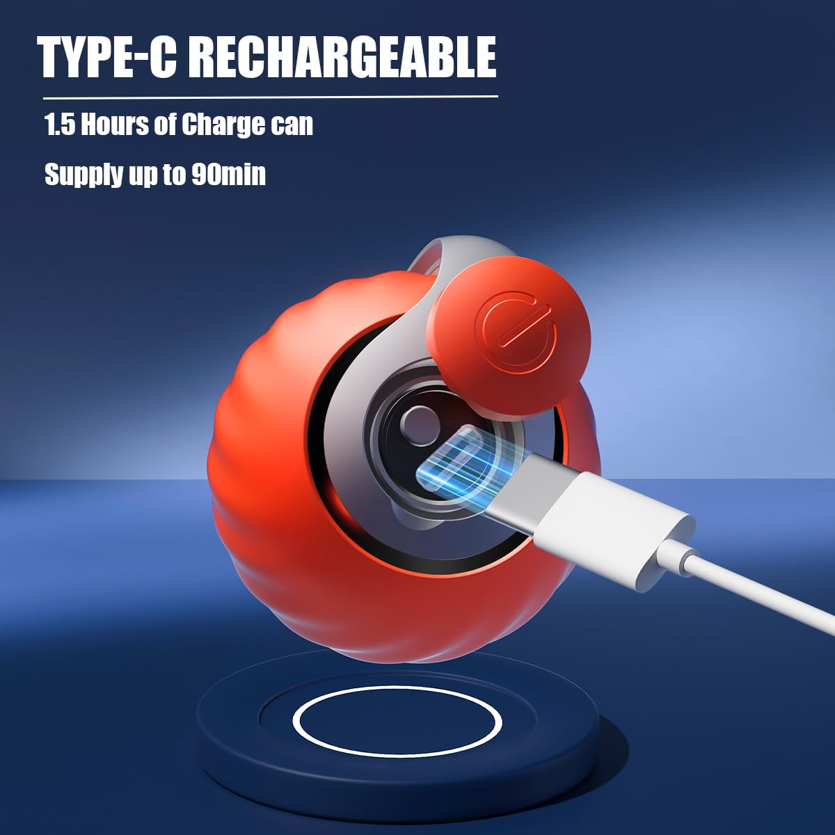 Yikuhot Speedy Tail cat toy 90-minute playtime on a full charge