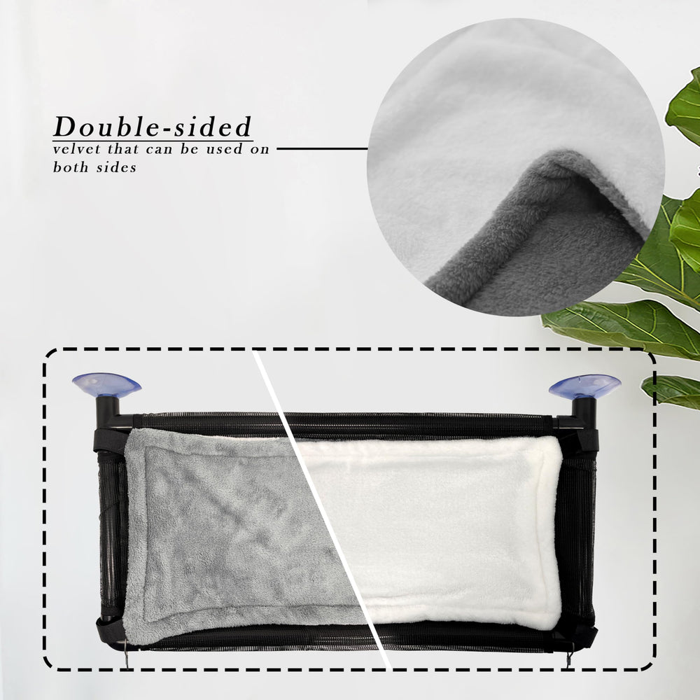 YILAG cat hammock space-saving design ideal for compact homes.