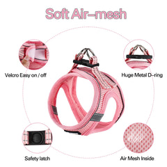 YIMEIS adjustable neck and chest harness for quick, precise fitting.