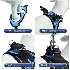 YIMEIS 5ft reflective leash ideal for controlled walking