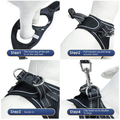 YIMEIS step-in harness with clip-go design for quick daily use.