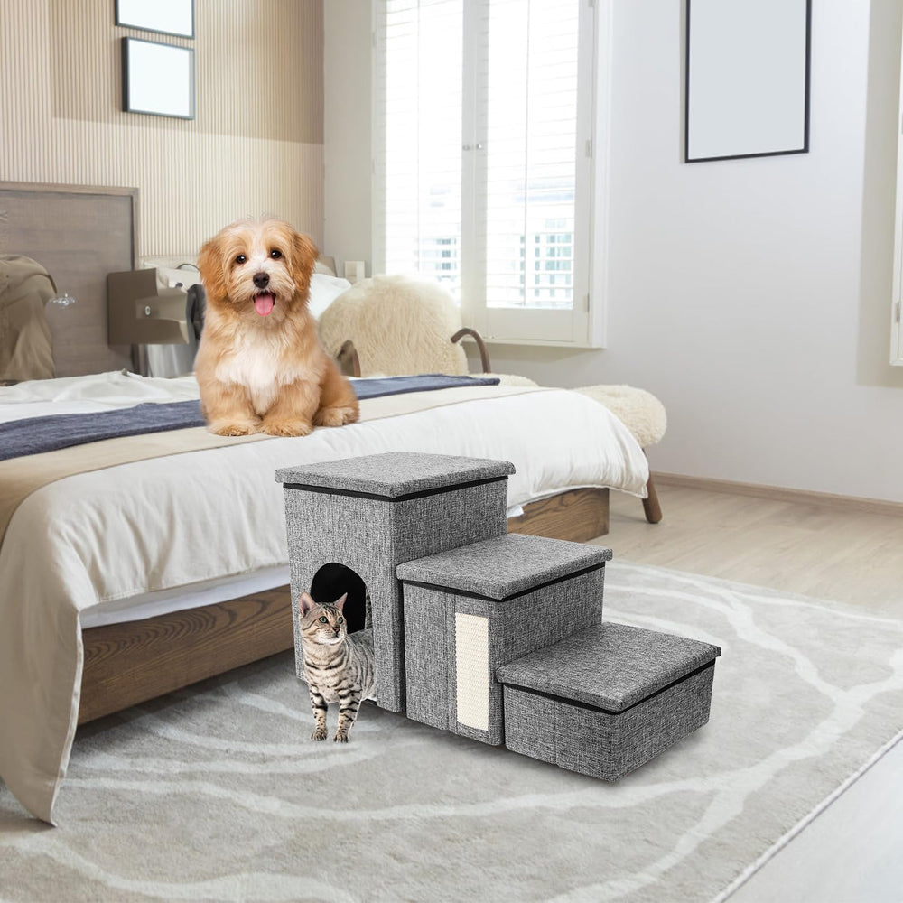 YIMITEE modern gray design blends with decor and fits rooms.