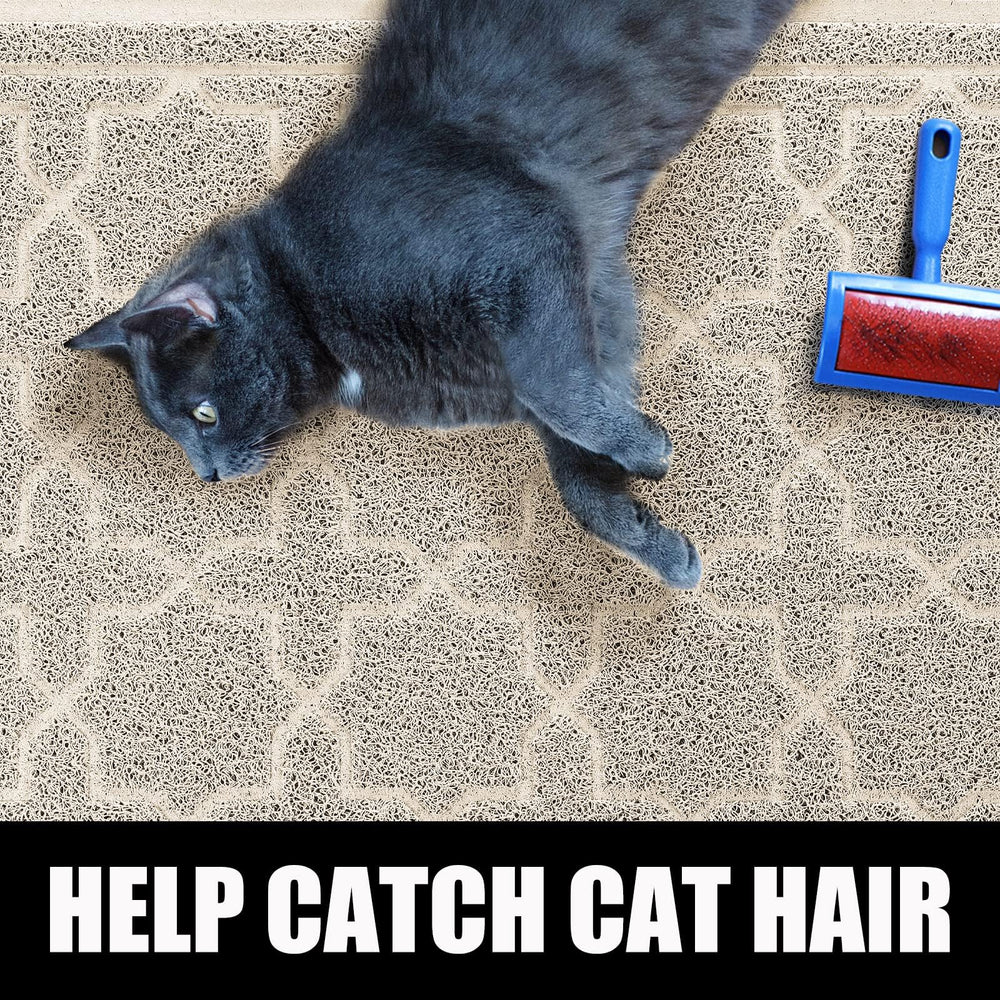 Yimobra cat litter mat waterproof bottom prevents floor spills