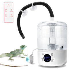 YINDUZ reptile humidifier 4L top-fill design for steady terrarium humidity