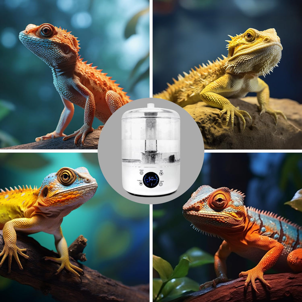 YINDUZ reptile humidifier auto shut-off prevents dry running