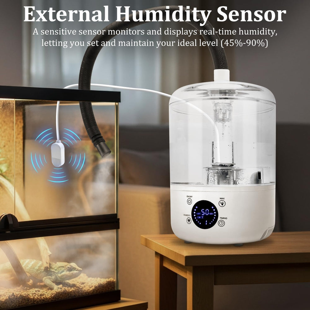 YINDUZ reptile humidifier quiet operation for night use