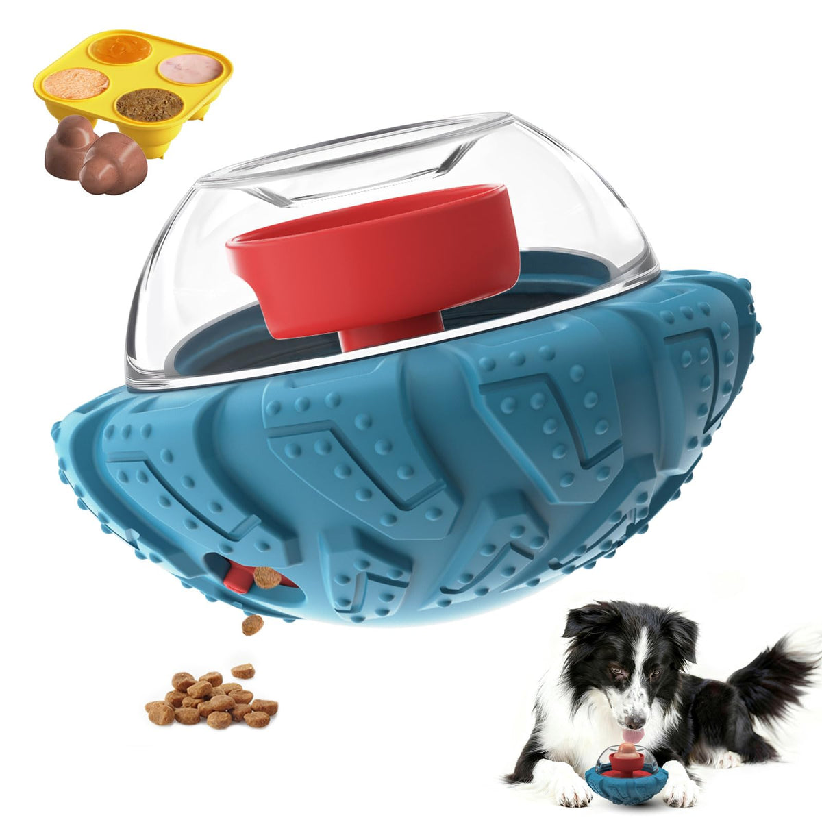 YINEYA interactive dog toy puzzle promotes mental stimulation during play.