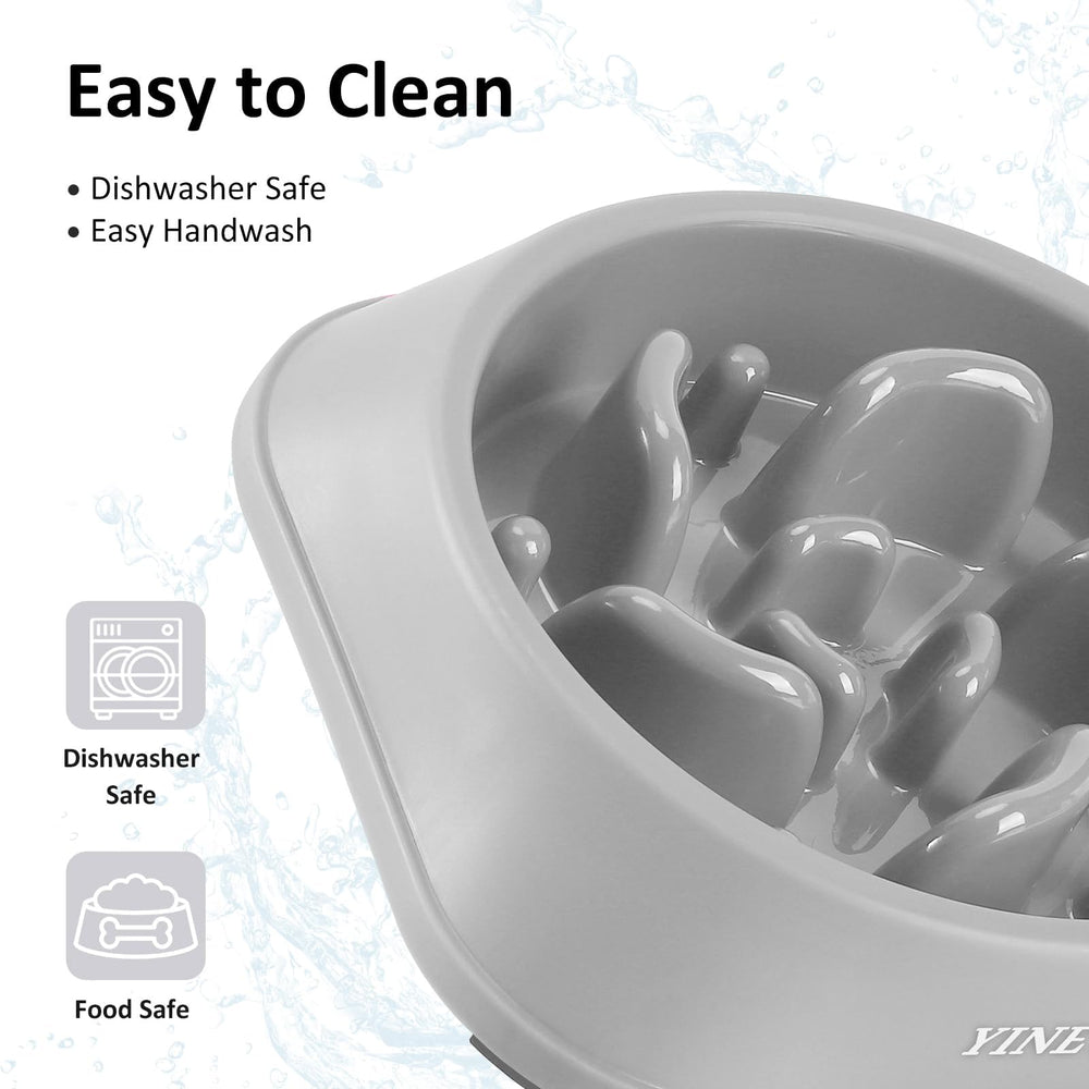 YINEYA slow feeder dog bowl after-sales service ensures help when needed.
