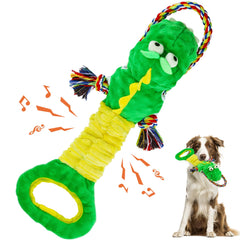 YINEYA tough dog toy with bright colors enhances playtime and easy visual tracking during fetch