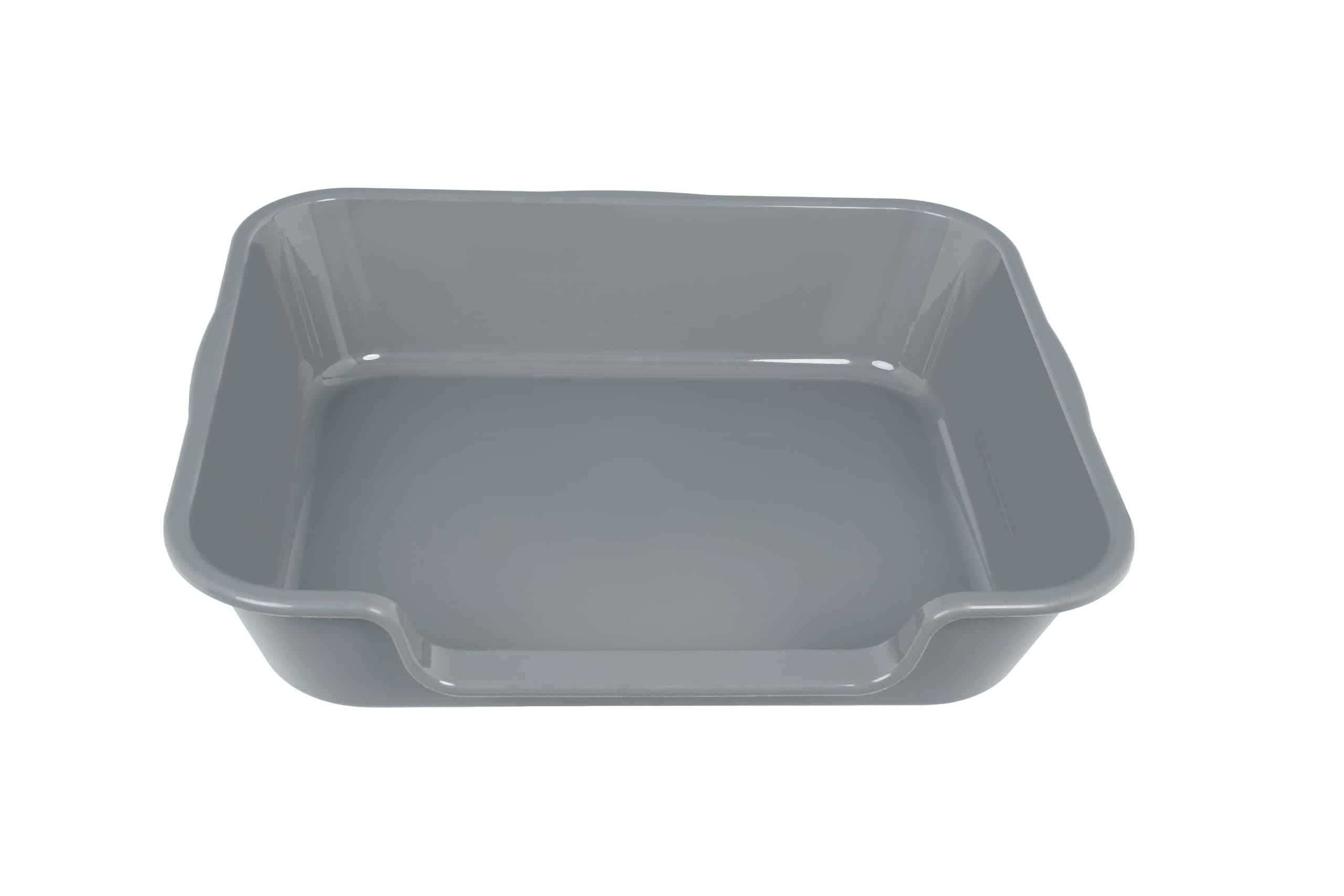 Ying Tutu low-entry senior cat litter box side view aids mobility