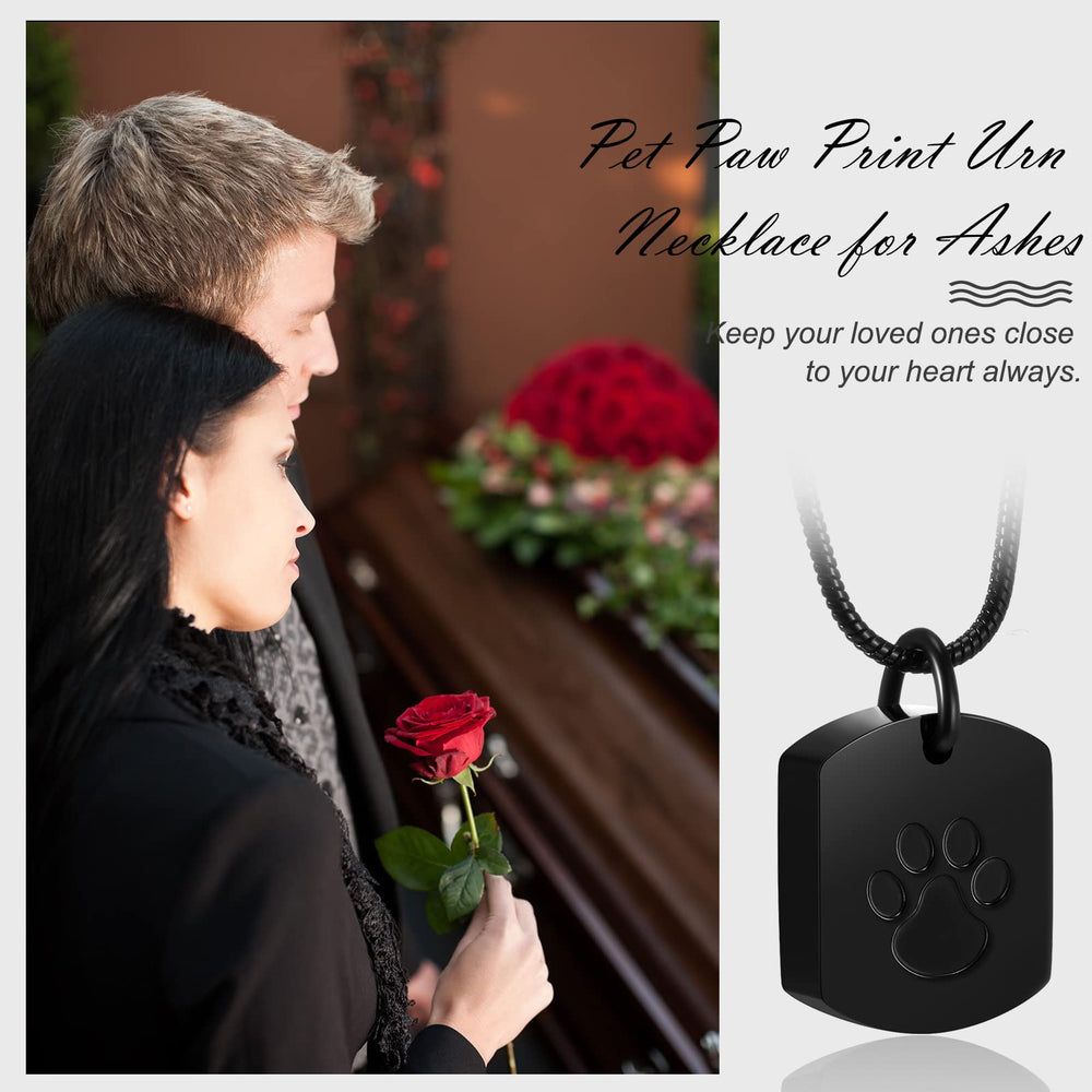 Yinkin keepsake gift packaging for pet memorial jewelry.