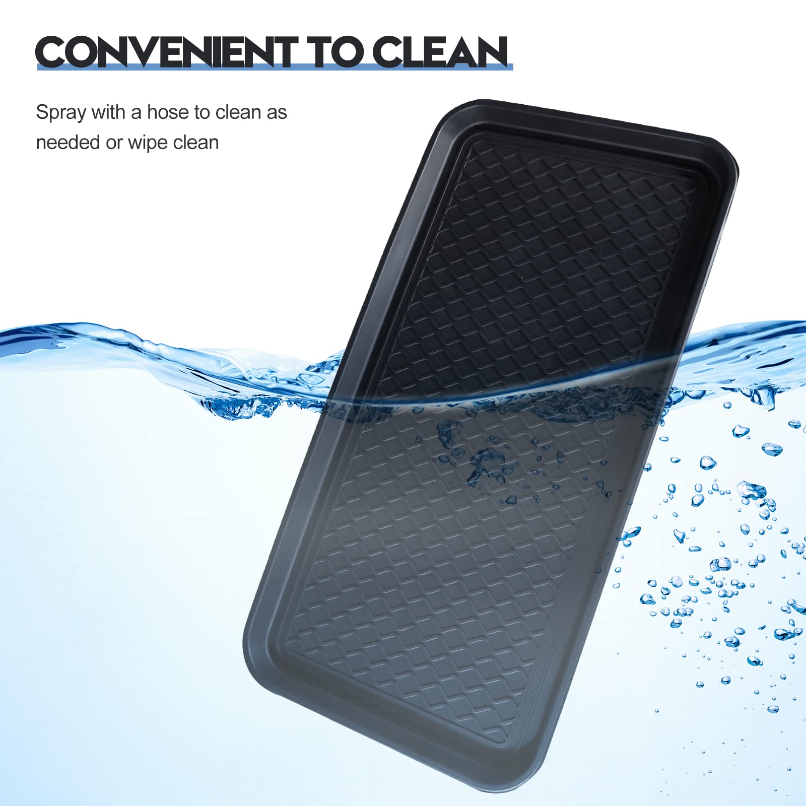 Yinkin PP material durable trays ideal for daily use and plant placement