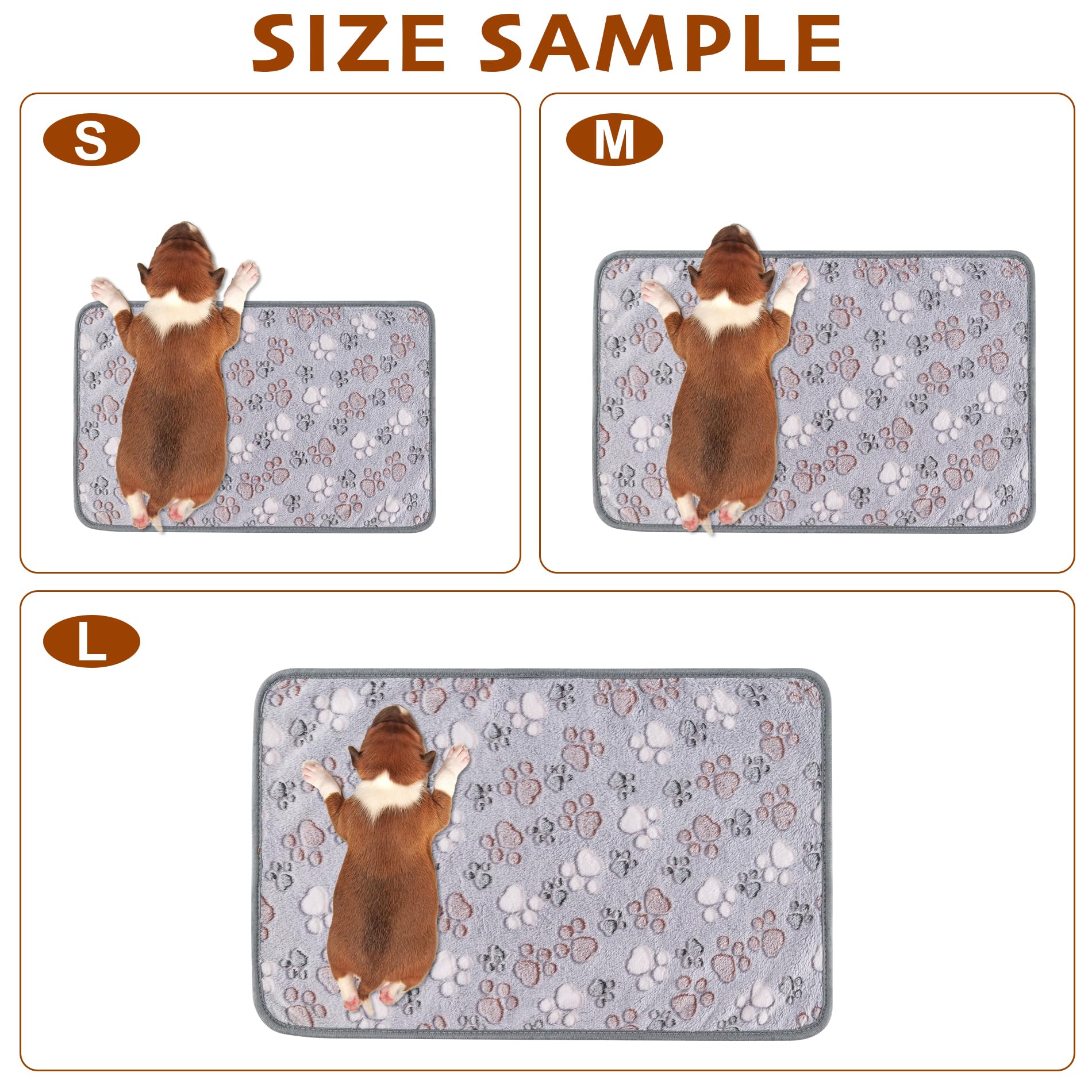 Yintrest small blanket 23x16 paw-beige shown ready for travel warmth.