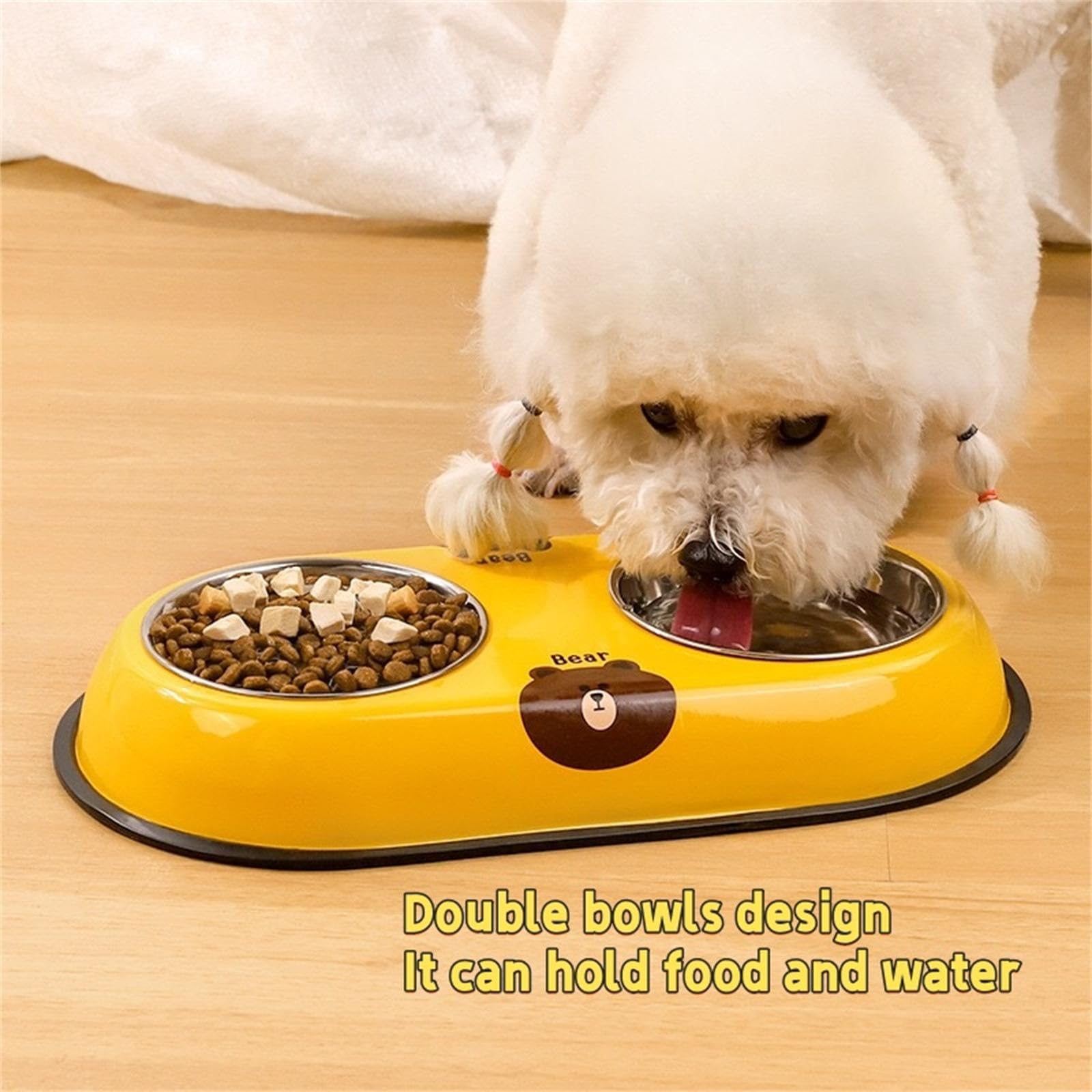 YINWANBB compact bear-base fits into a neat kitchen or corner.