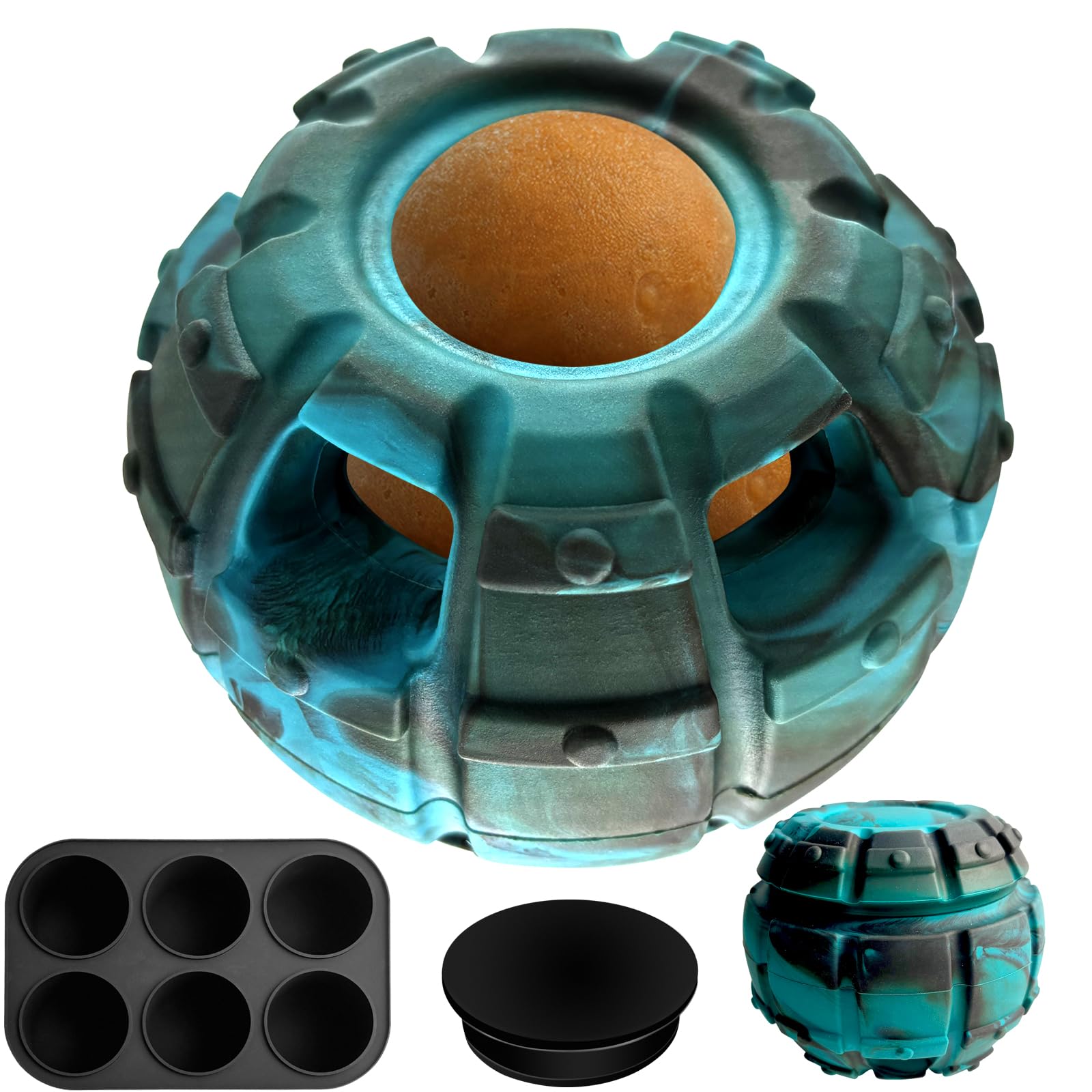 Yipetor frozen treat dispensing dog toy tray for slow feeding and engagement.