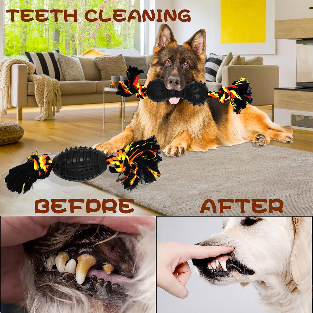 Yipetor tug-of-war dog toy ideal for partner play and bonding