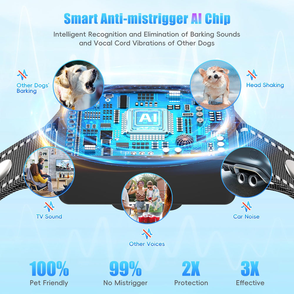 Yipilu IP67 waterproof collar ready for rain, splashes, and outdoor adventures.