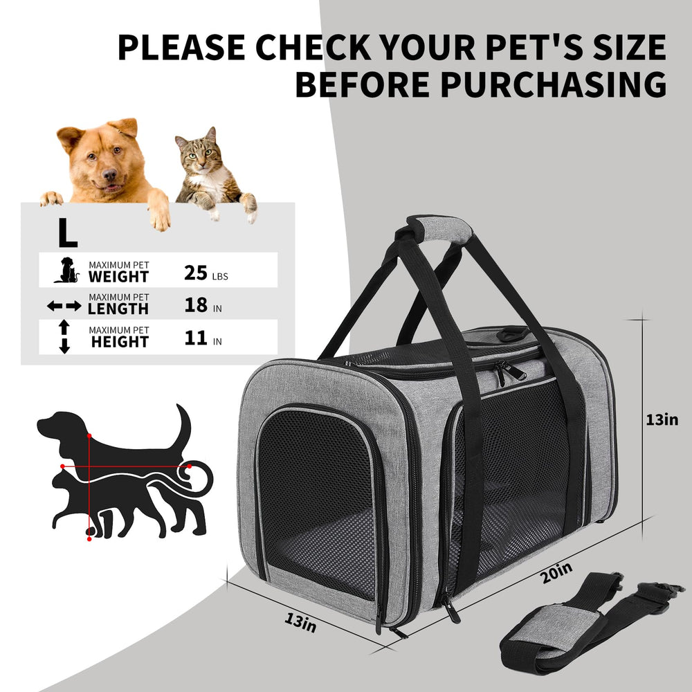 Yipincover Carrier Removable Base Insert adds cozy resting space