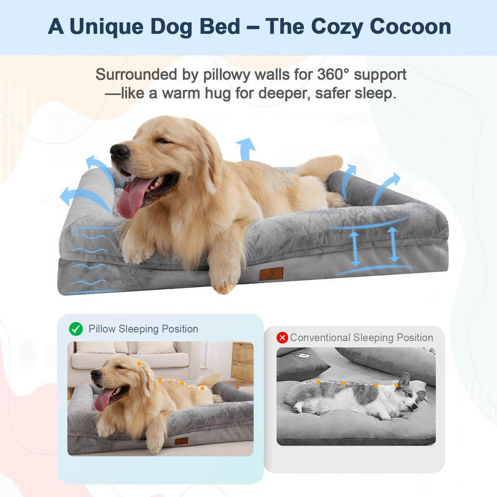 Yiruka removable cover allows easy machine-wash cleaning