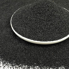 YISZM Aquarium Sand black 2lbs setup showcases bold contrast for aquatic plants.