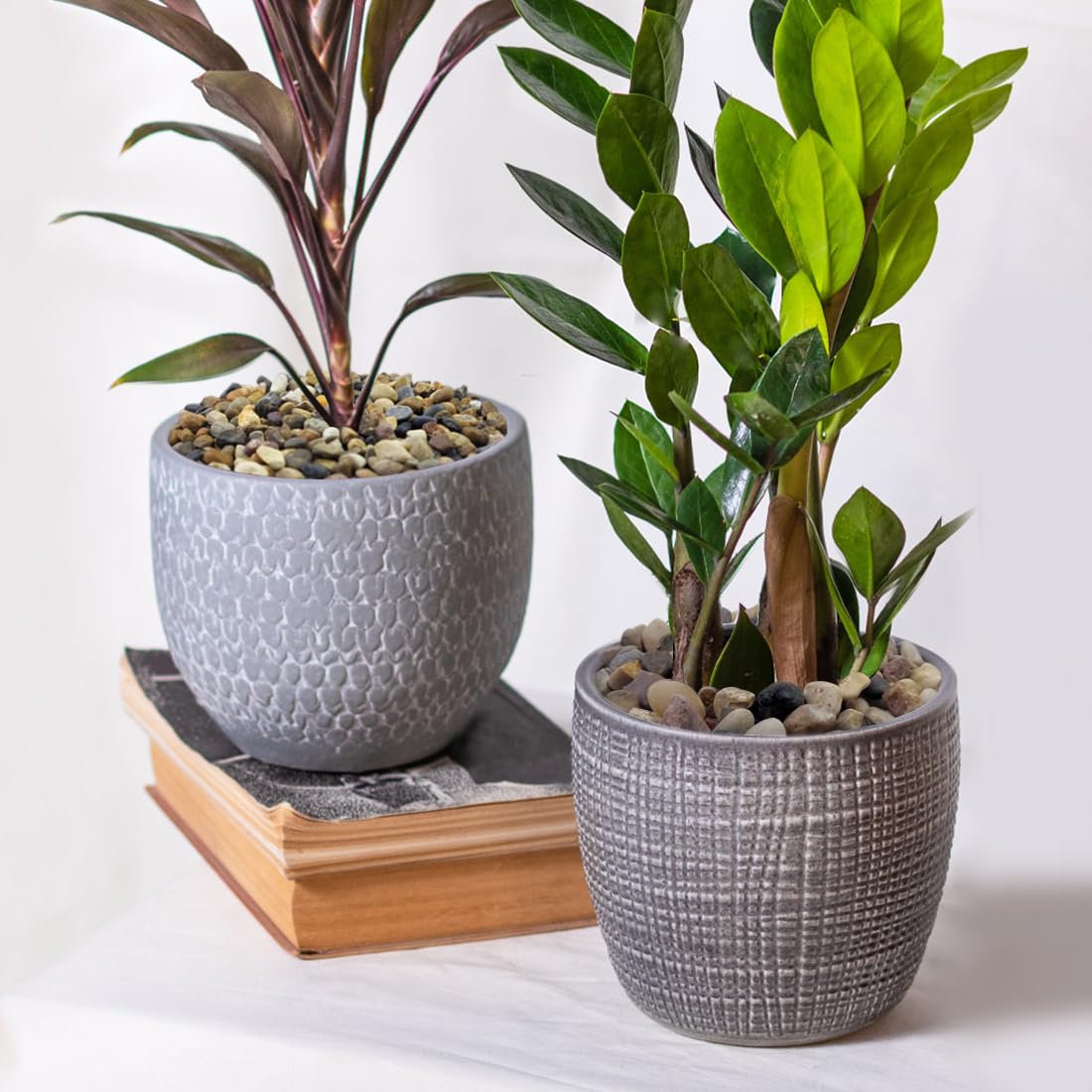 YISZM indoor water feature rocks ideal vase fillers and fountain decor