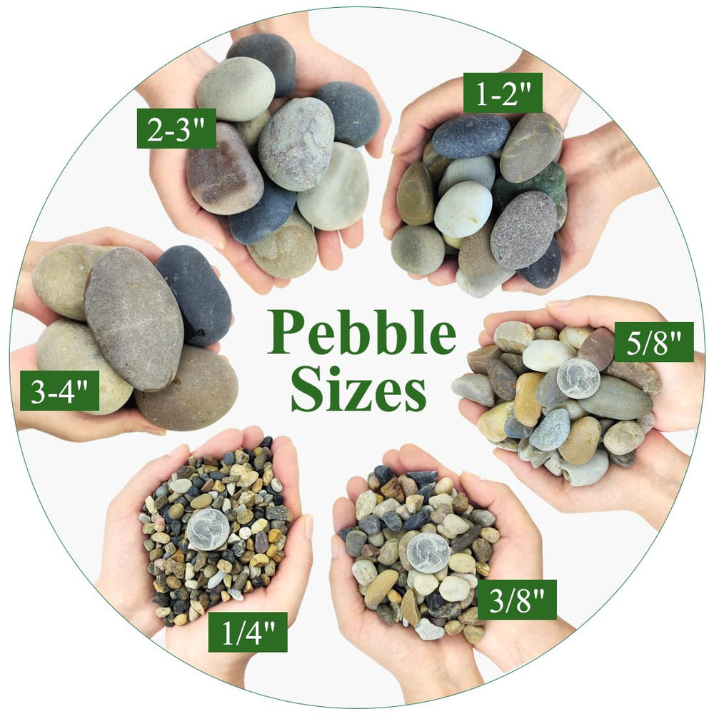 YISZM plant drainage rocks closeup highlighting improved soil drainage for potted plants