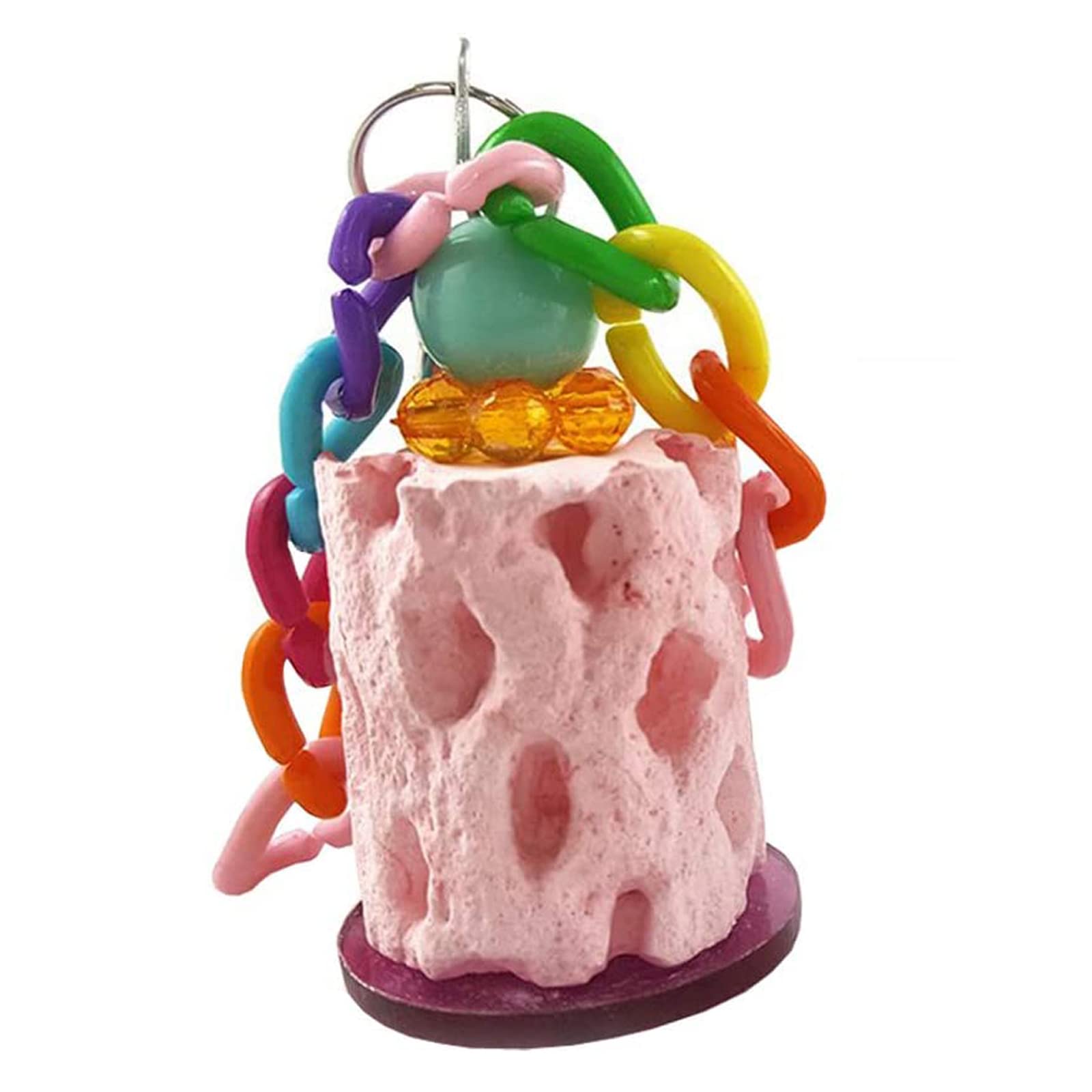 Yitaocity calcium stone toy suited for parrot and small pet beak activity.