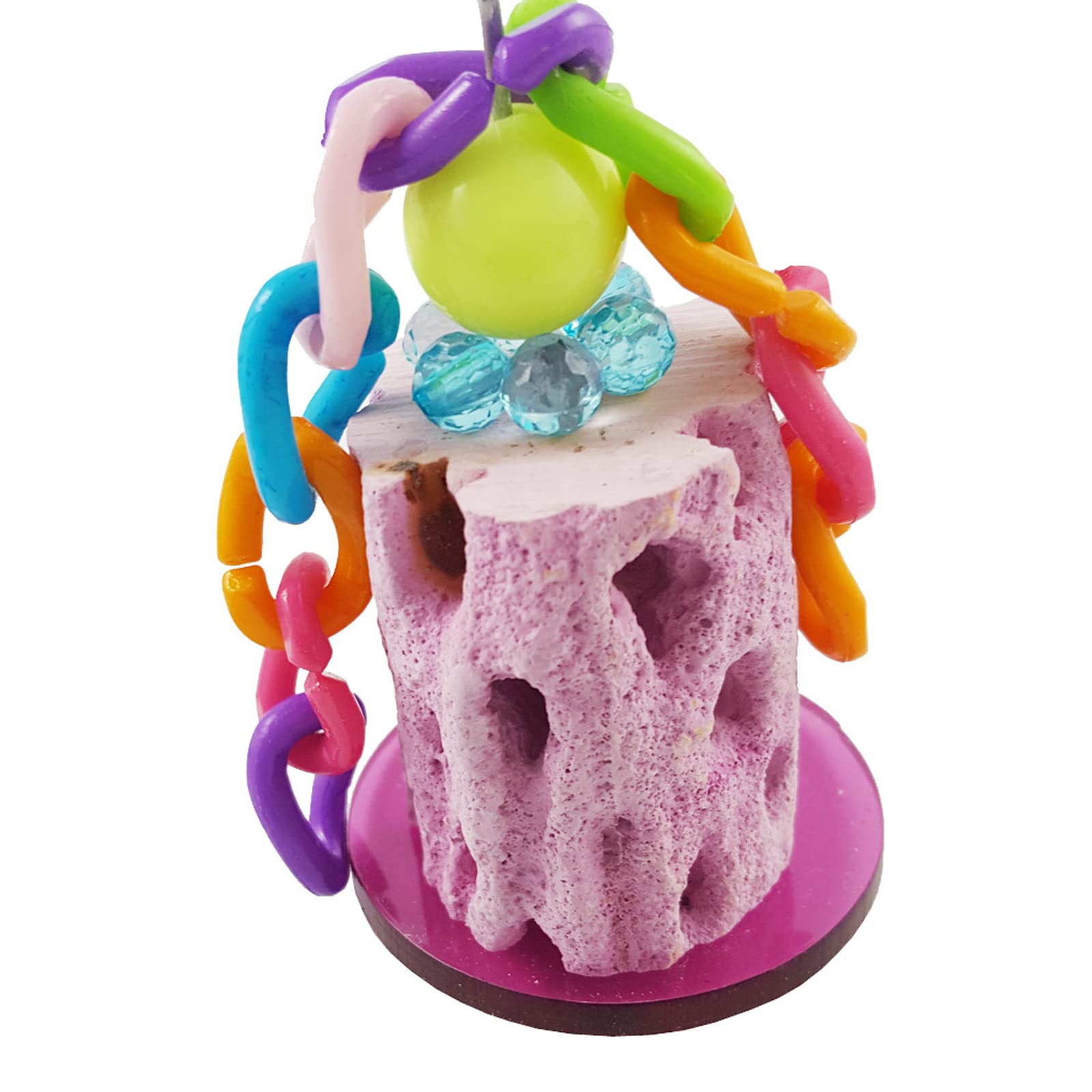 Yitaocity two-piece calcium set displayed for easy cage installation and maintenance.