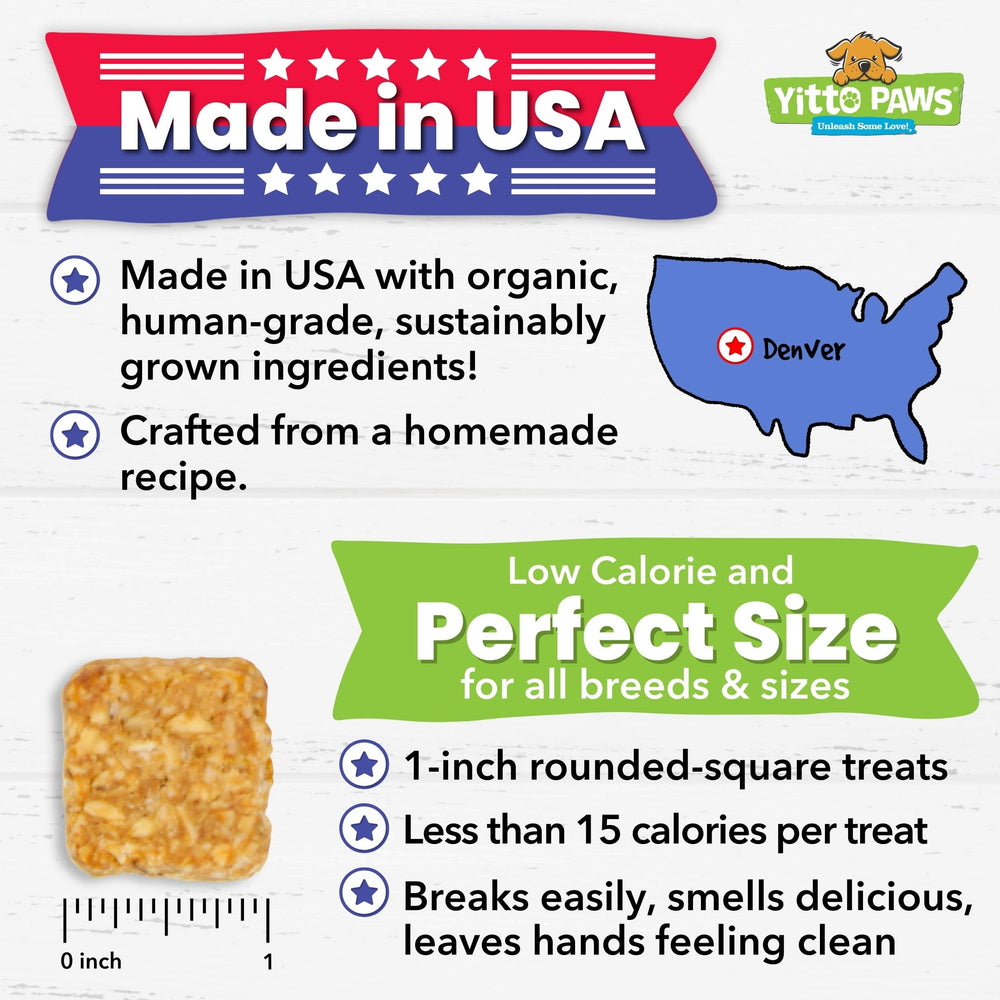 Yitto Paws vegan human-grade ingredients spotlight demonstrates quality and safety.