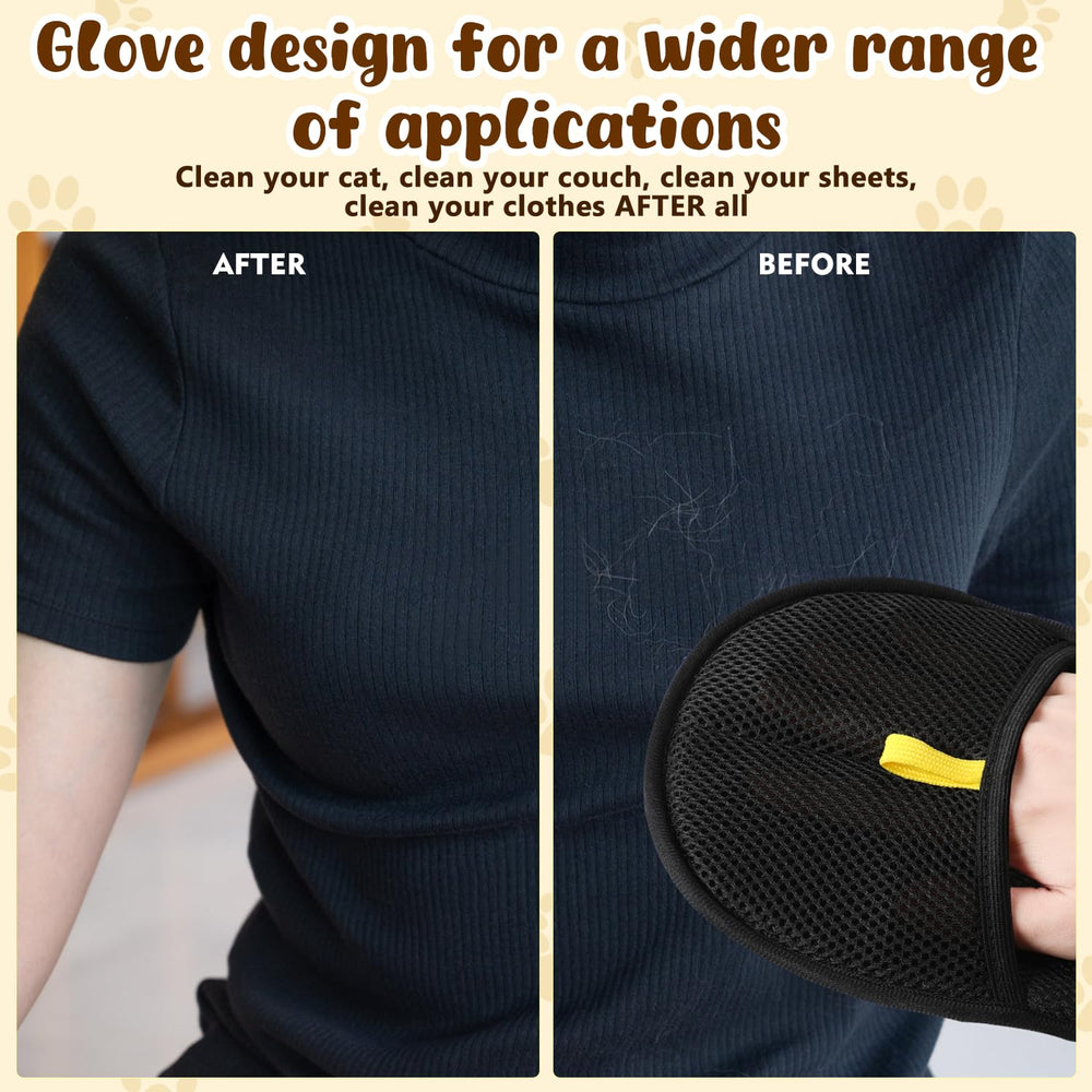 YIVANNUO glove breathable mesh fabric keeps hands cool while brushing