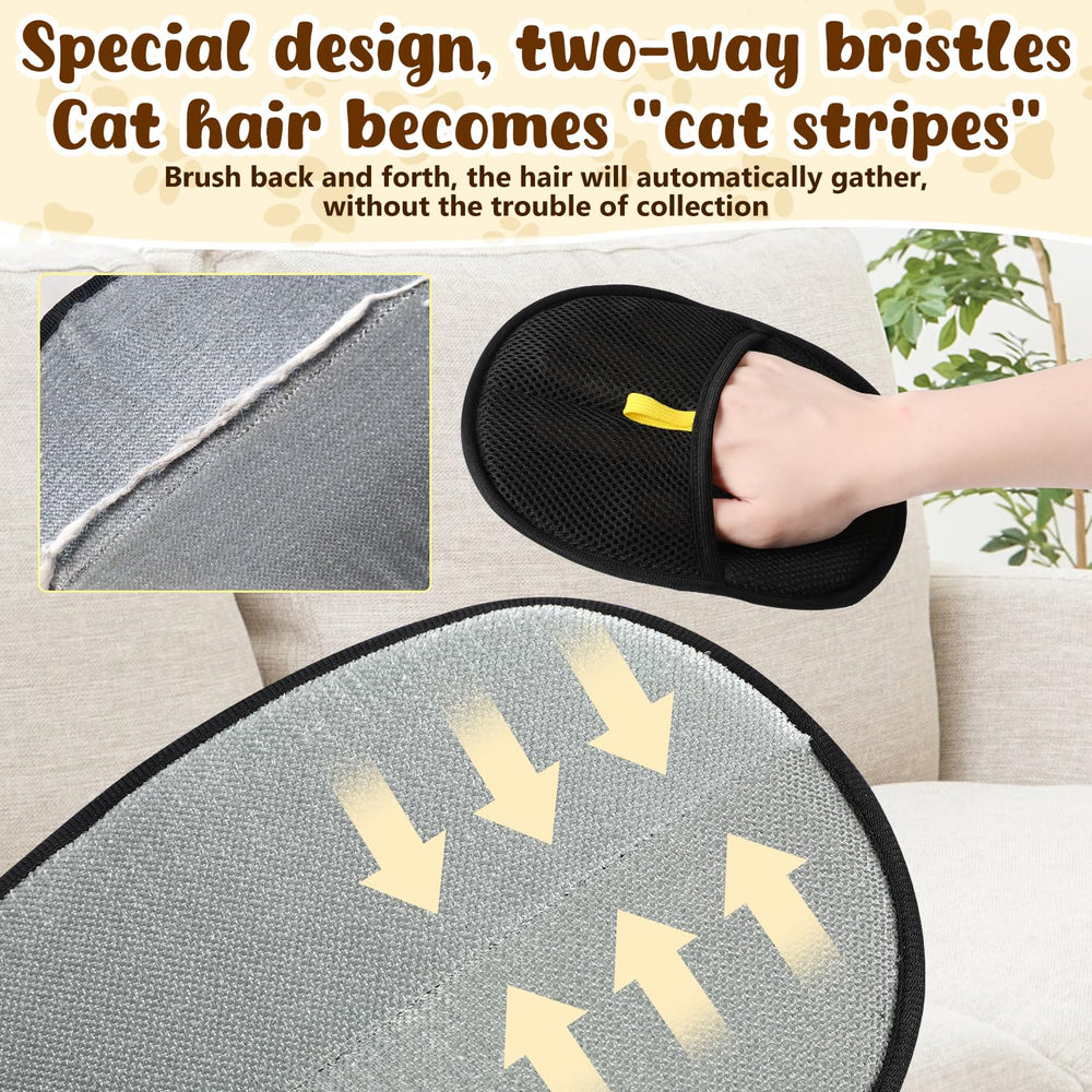 YIVANNUO glove with elastic wrist cuff for comfortable wear during grooming