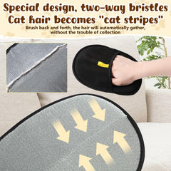 YIVANNUO glove with elastic wrist cuff for comfortable wear during grooming