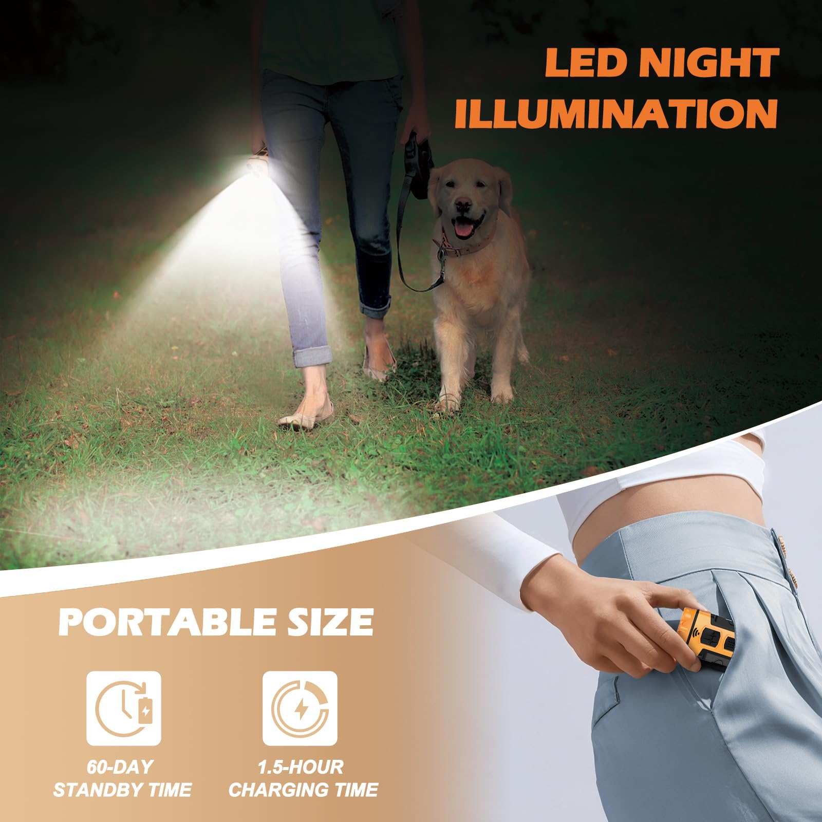 YIWMWIY multi-dog deterrent trains several pets in one device.