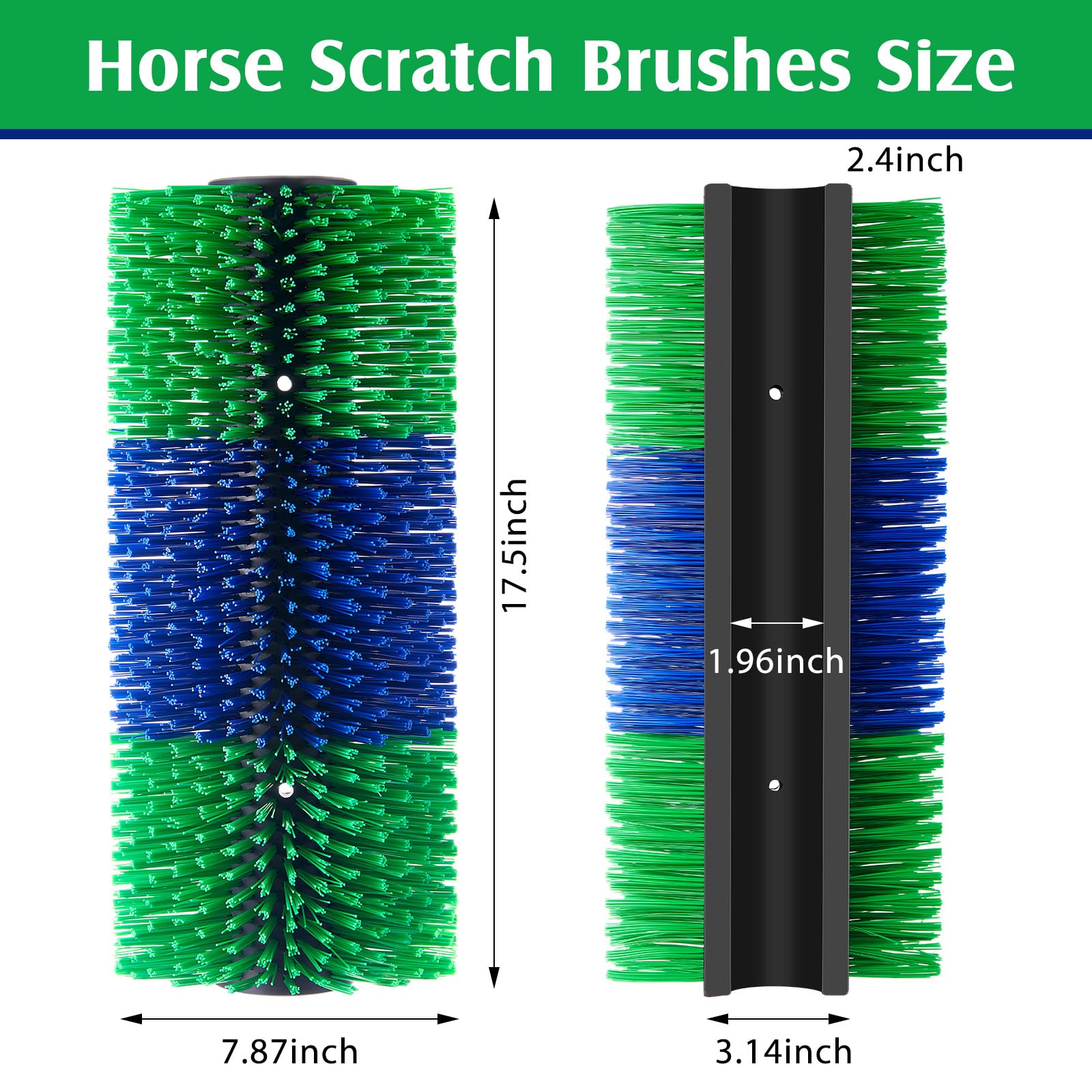 Yiyiring bristles closeup nylon brush shows durable texture for thorough grooming