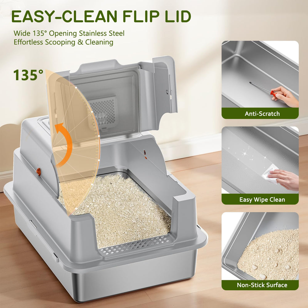 YIZFERN non-slip pads enhance stability on smooth floors.