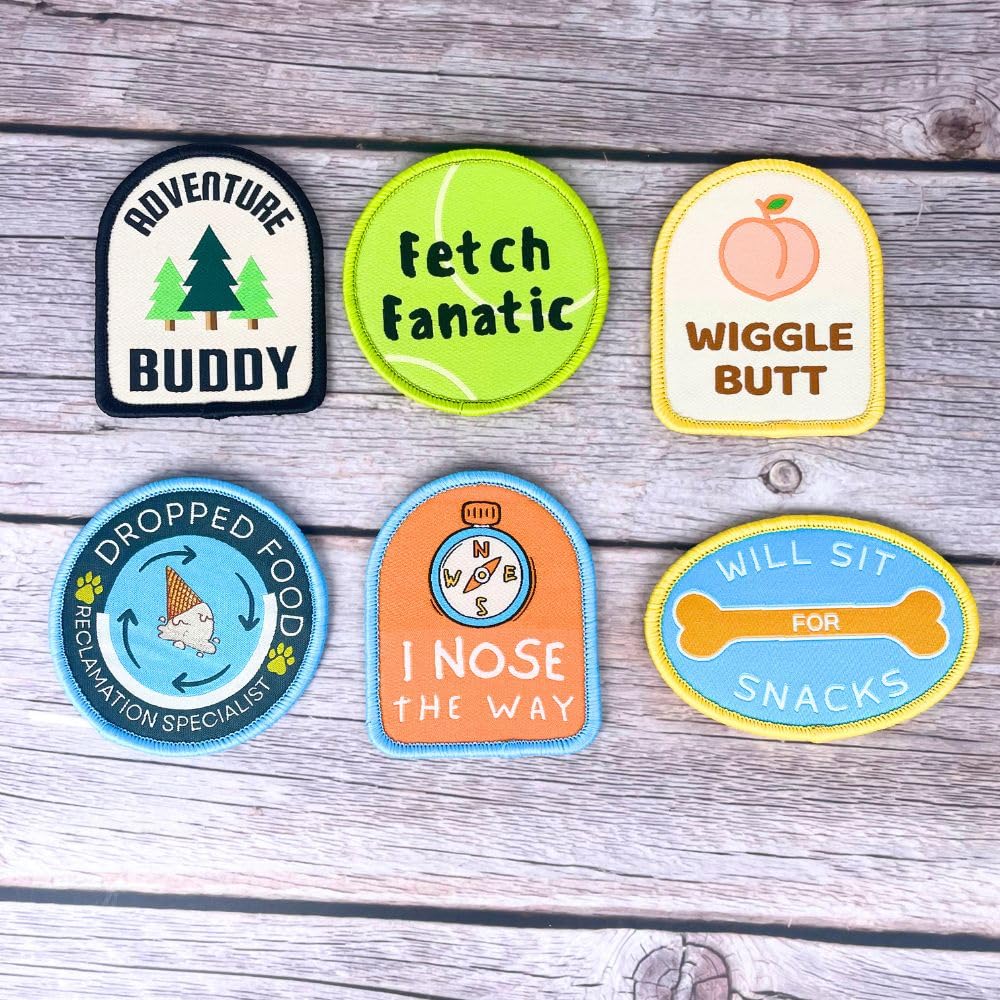 YJ PREMIUMS witty dog designs suit casual to eclectic outfits.