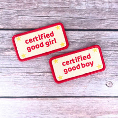 YJ PREMIUMS versatile dog patch adds fun style to vests and collars.