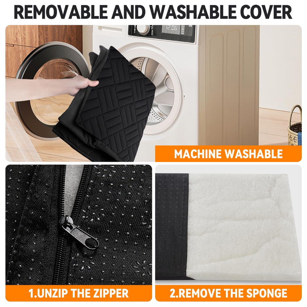YJGF washable dog mat cover simplifies quick cleanups after trips
