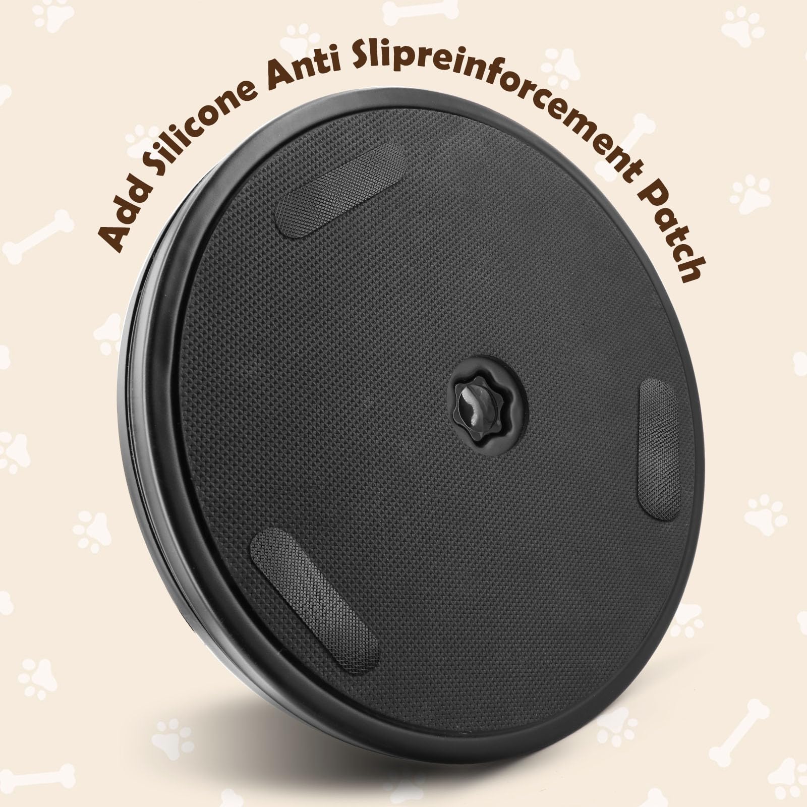 Ykall dog non-slip stickers ensure sturdy placement during grooming sessions.