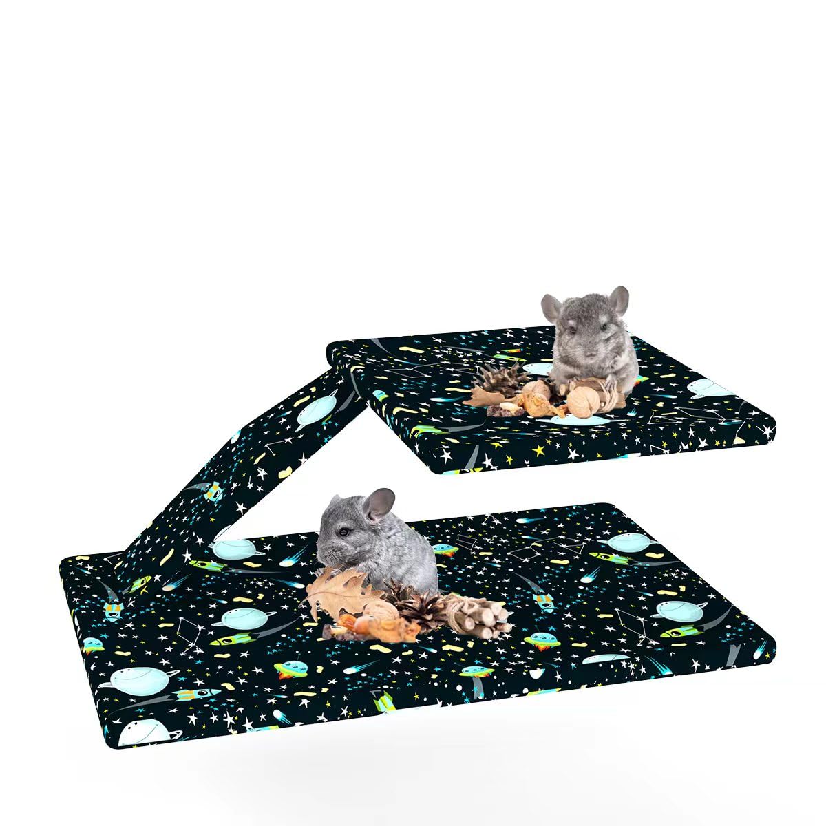 YKD ferret nation liner top enhances absorbent layers for a dry, comfy habitat.