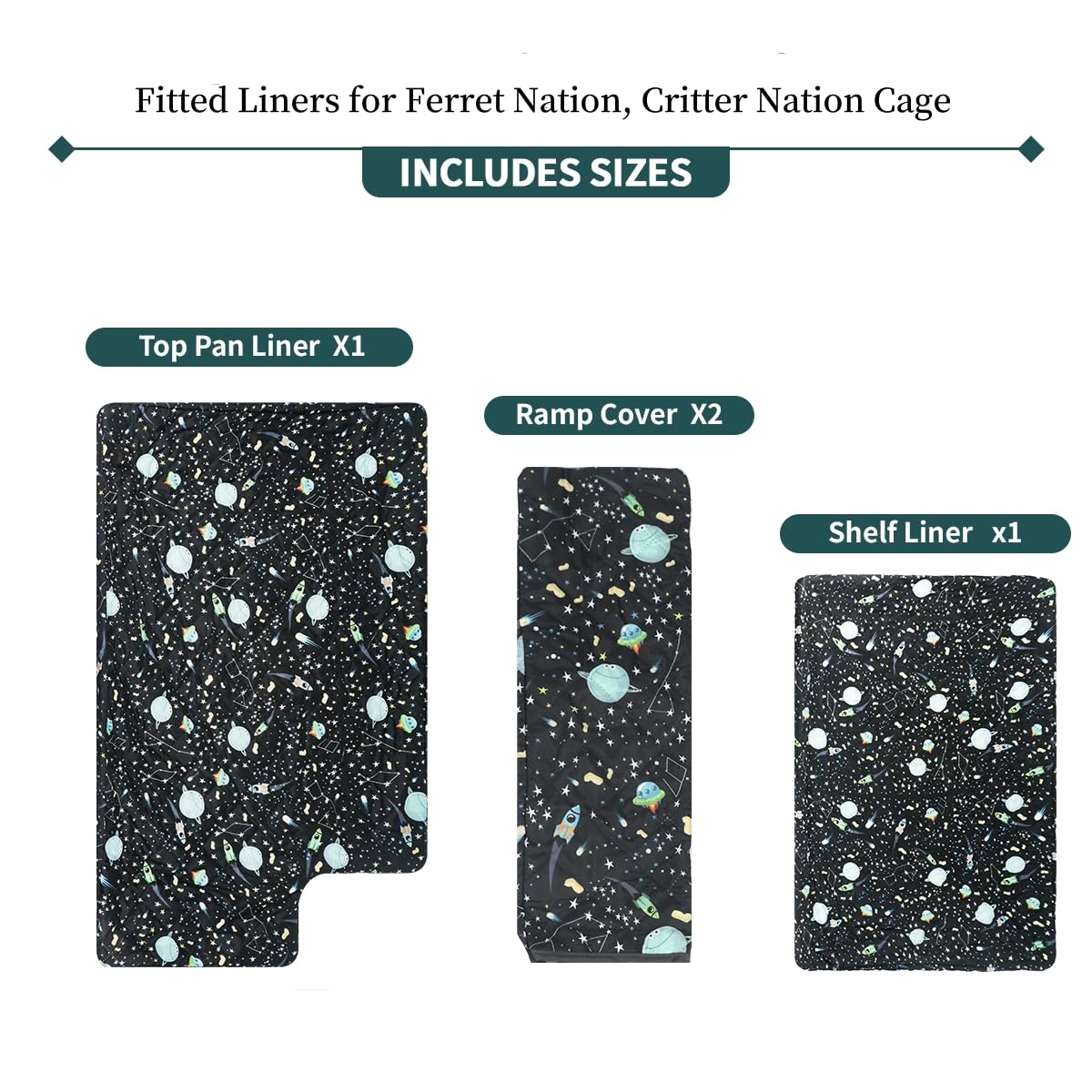 YKD waterproof bottom layer adds leak protection for all habitats.