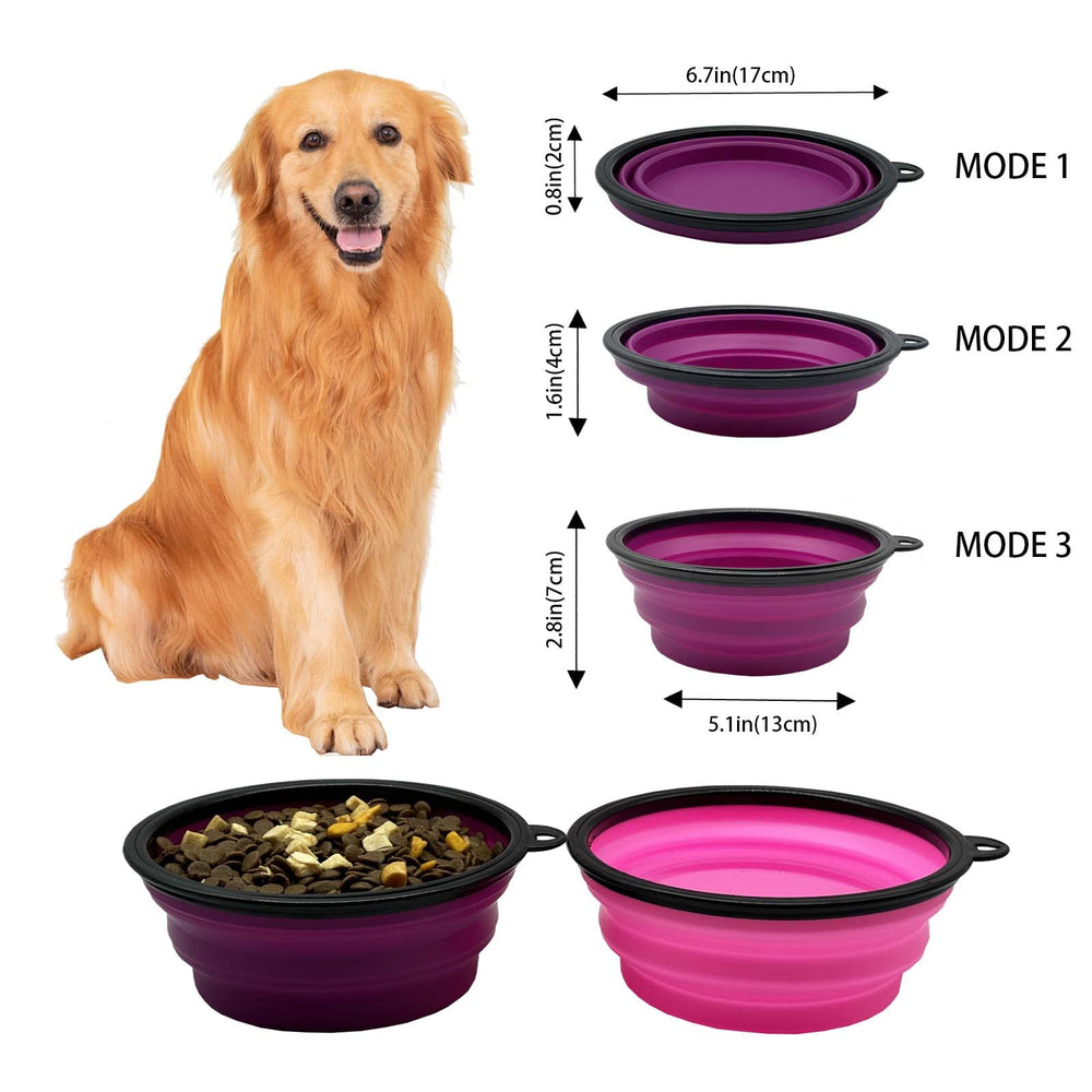 Ylaptew portable dog water bowl ideal for walks and outdoor adventures