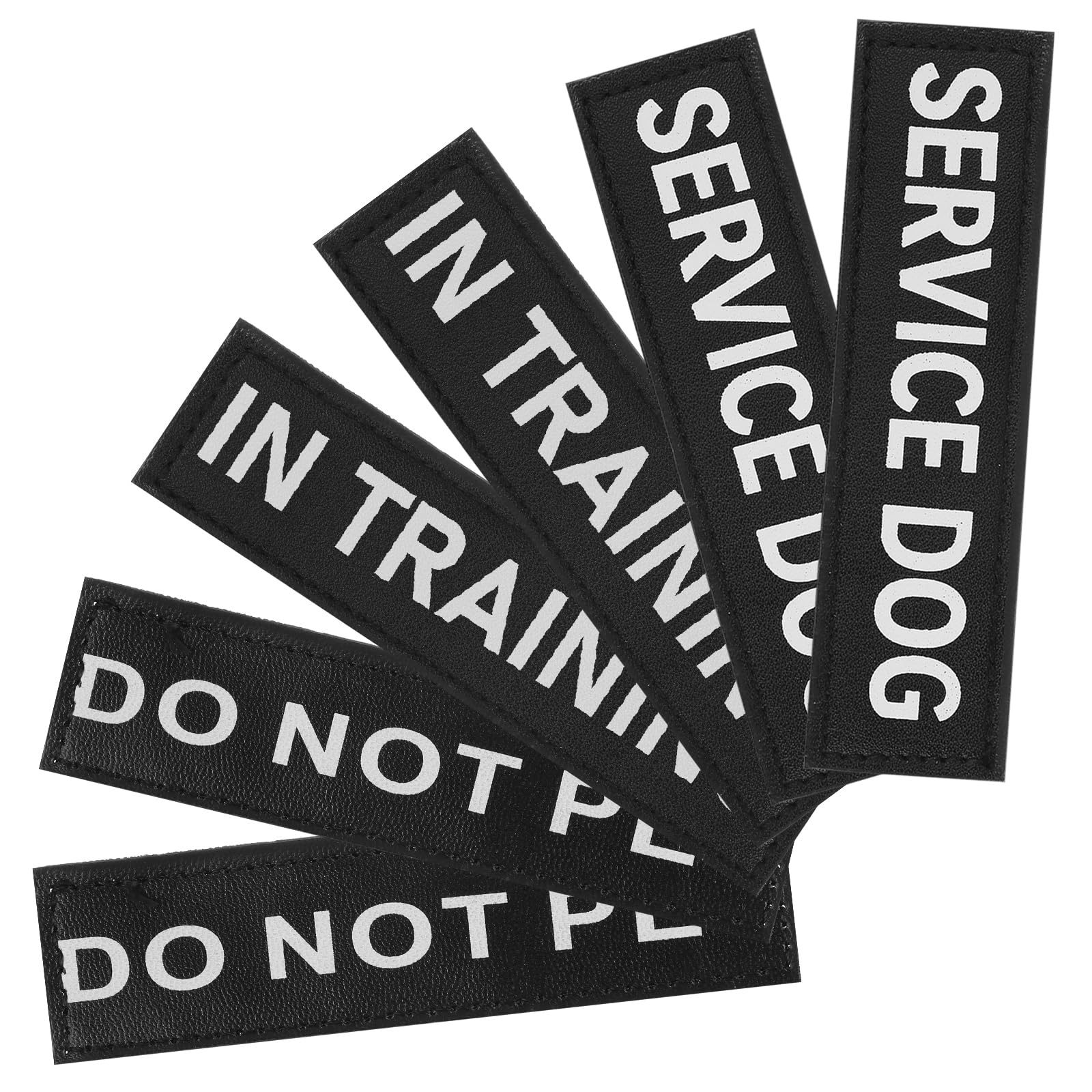 Ymapinc service dog patch 6pack ready for use on harnesses