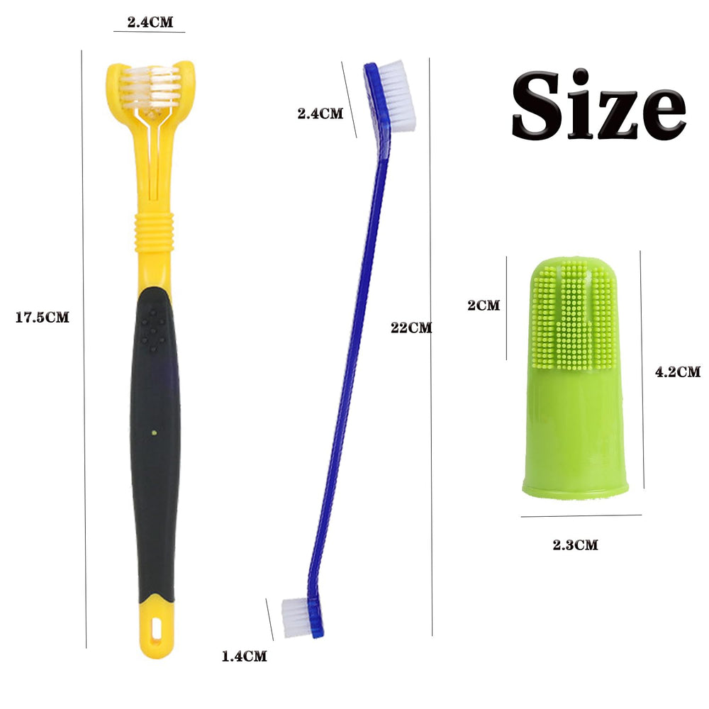 YMCCOOL triple-head brush head angle demonstrates efficient back-teeth cleaning