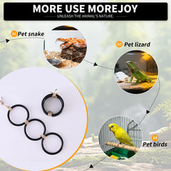 YNSHOUNA stainless hooks mesh lid closeup demonstrating strength for enclosure attachment